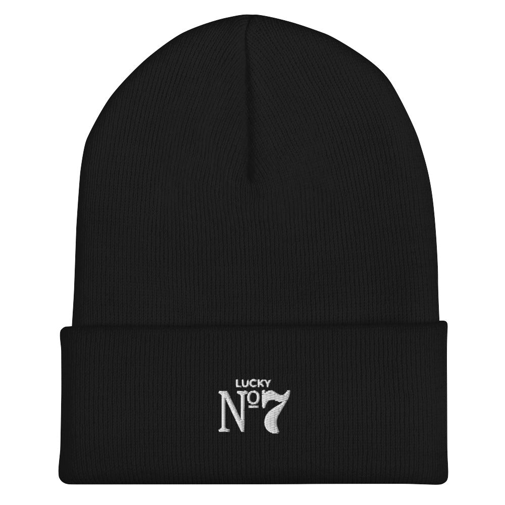 Lucky No7 Cuffed Beanie