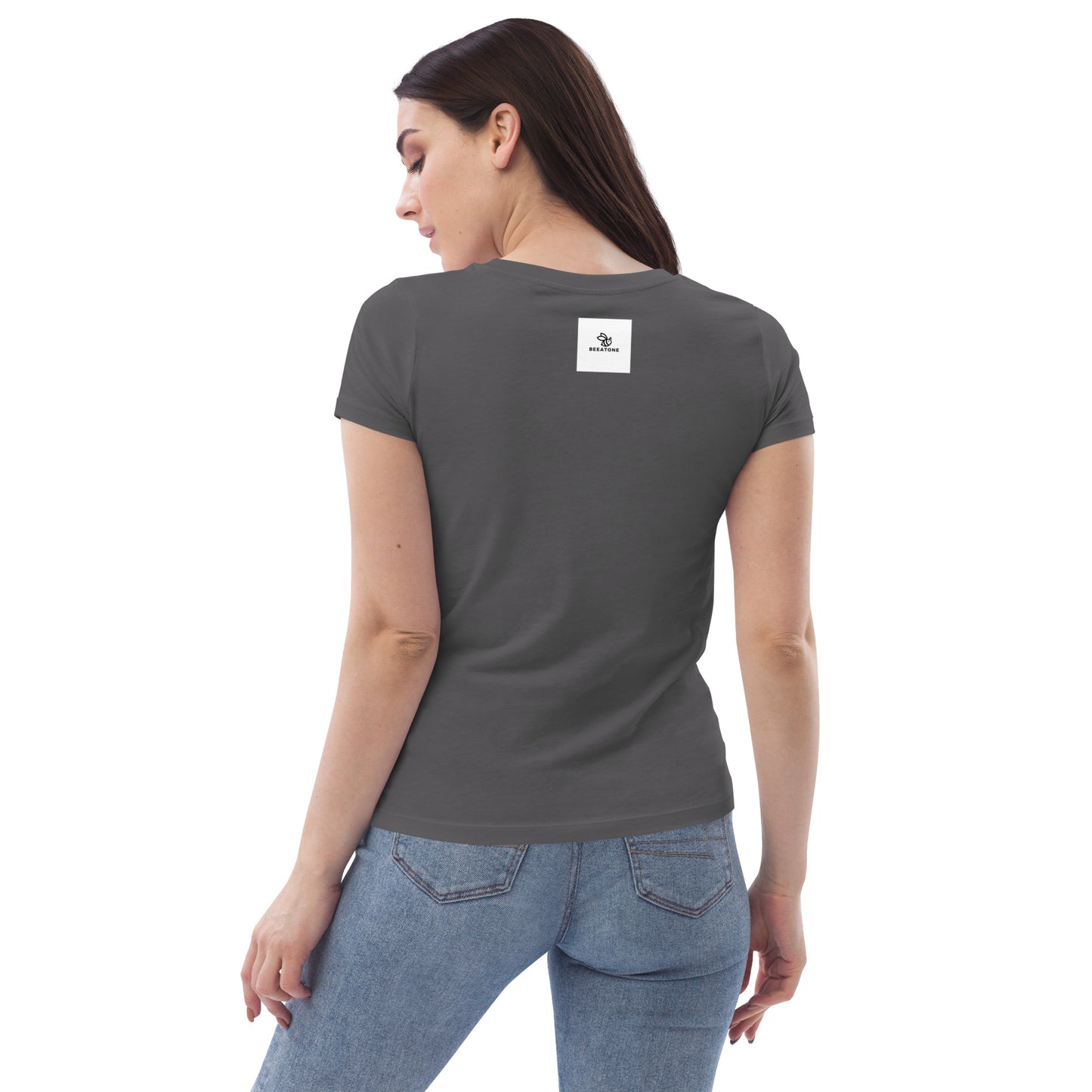 Dead Flexible Fun Women's Skeleton fitted eco tee