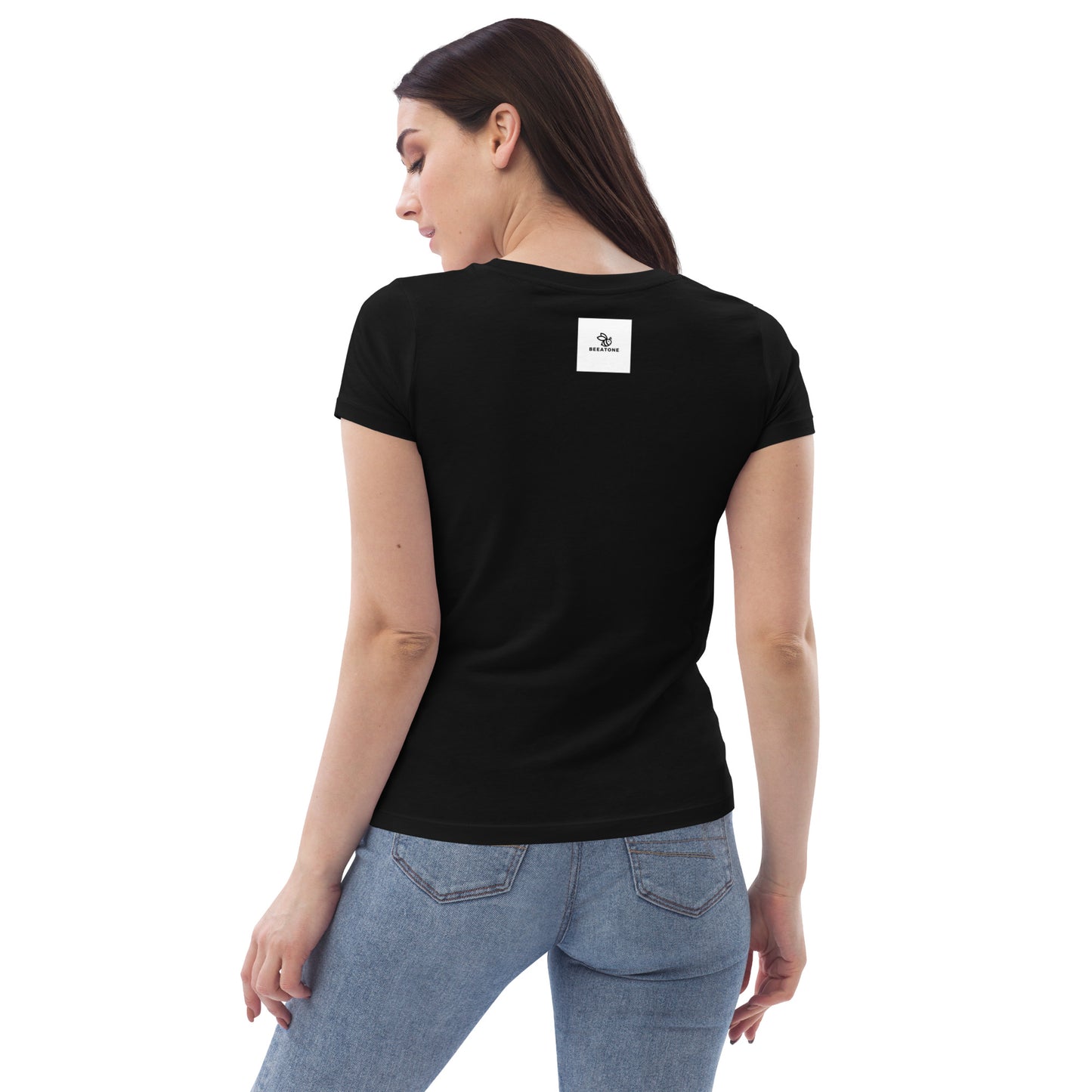 Dead Flexible Fun Women's Skeleton fitted eco tee